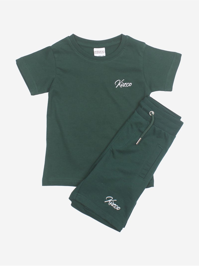 Conjunto de 2 piezas - Kizco Verde - Kiabi