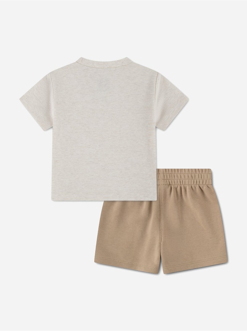 Conjunto de 2 piezas - Nike Beige - Kiabi