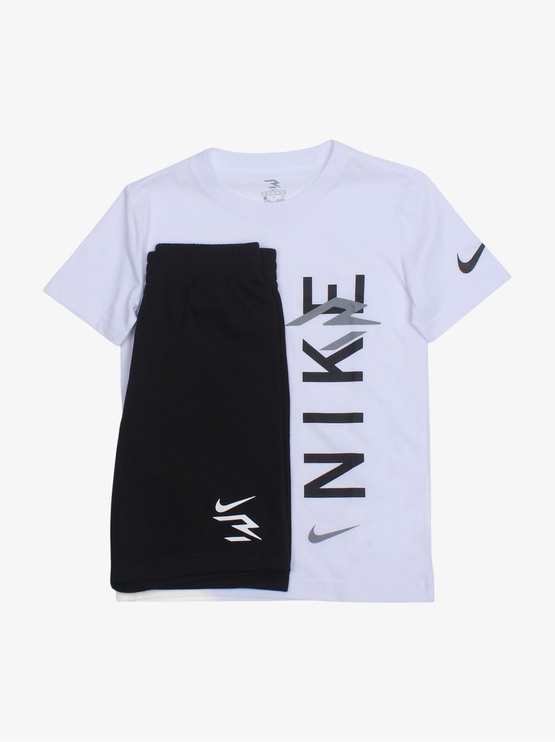 Conjunto de 2 piezas - Nike Blanco Negro - Kiabi