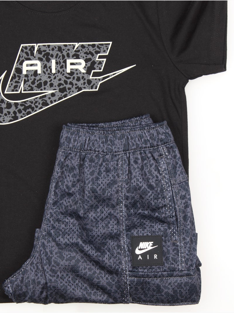 Conjunto de 2 piezas - Nike Gris negro - Kiabi