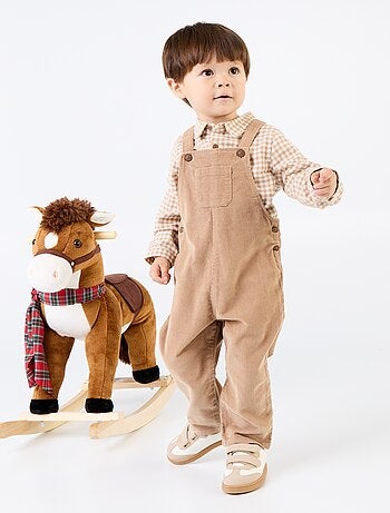 Conjunto de 2 piezas - Peto largo + Camisa de manga larga