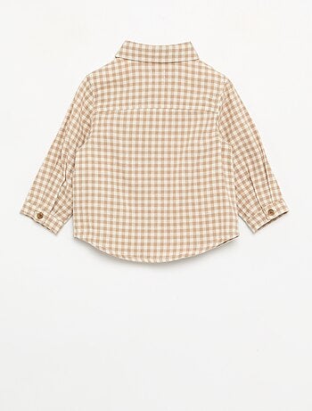 Conjunto de 2 piezas - Peto largo + Camisa de manga larga