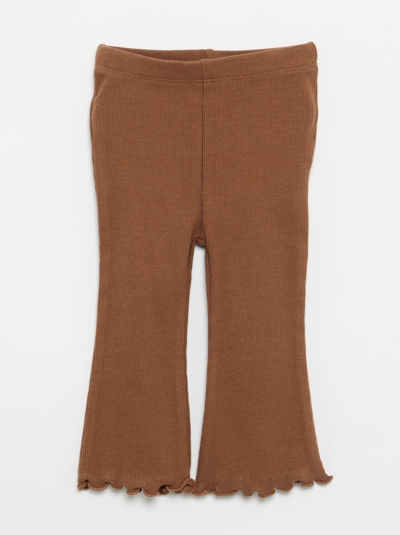 Conjunto de 2 piezas - sudadera + legging Marron - Kiabi