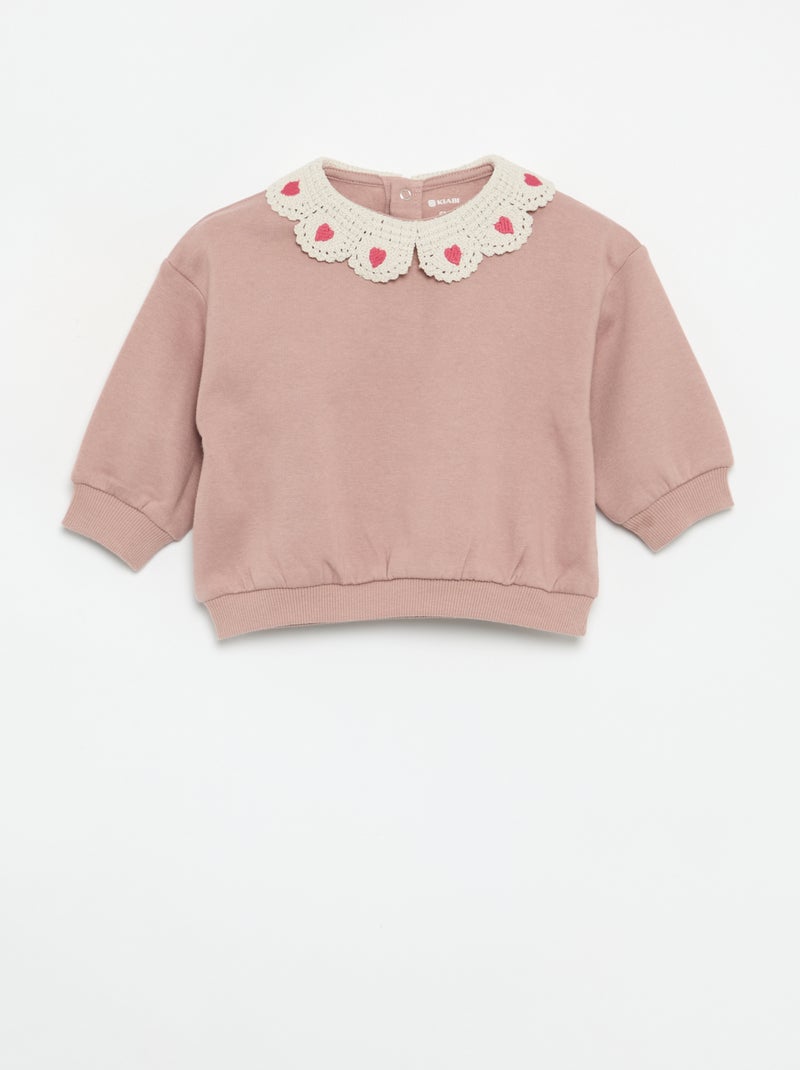 Conjunto de 2 piezas - sudadera + legging Rosa - Kiabi