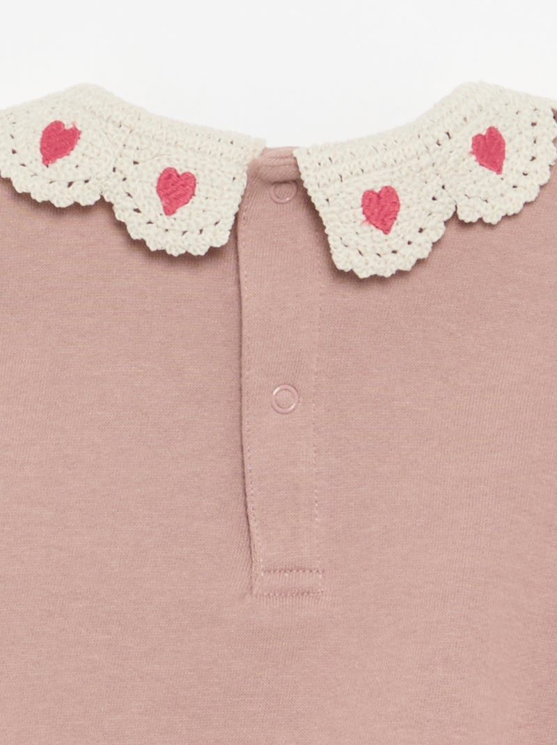 Conjunto de 2 piezas - sudadera + legging Rosa - Kiabi