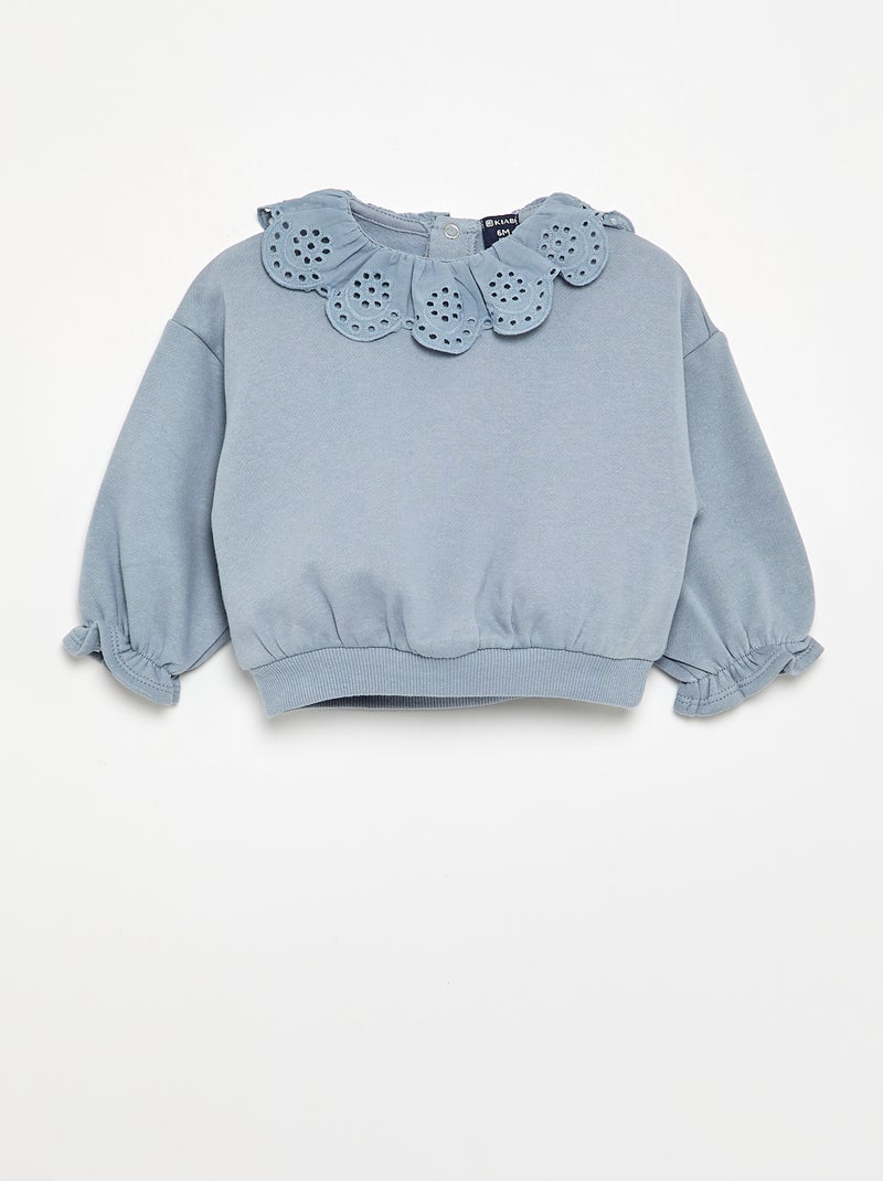 Conjunto de 2 piezas - sudadera + pantalón Azul - Kiabi