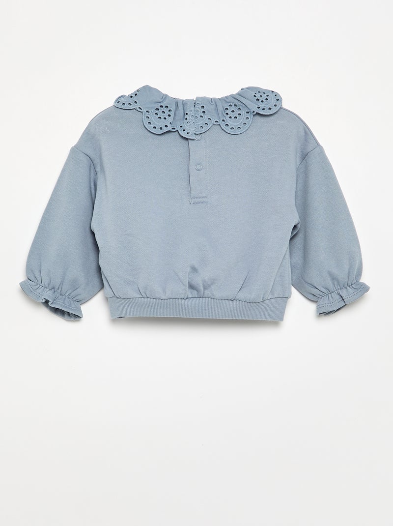 Conjunto de 2 piezas - sudadera + pantalón Azul - Kiabi