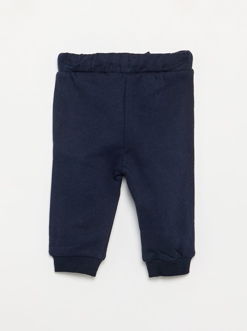 Conjunto de 2 piezas - Sudadera + pantalón Azul - Kiabi