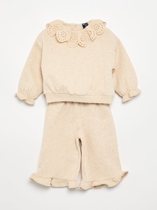 Conjunto de 2 piezas - sudadera + pantalón - Kiabi