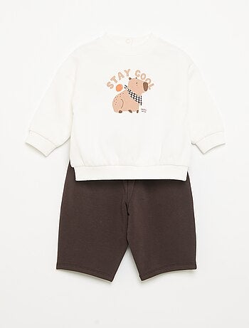 Conjunto de 2 piezas - Sudadera + pantalón