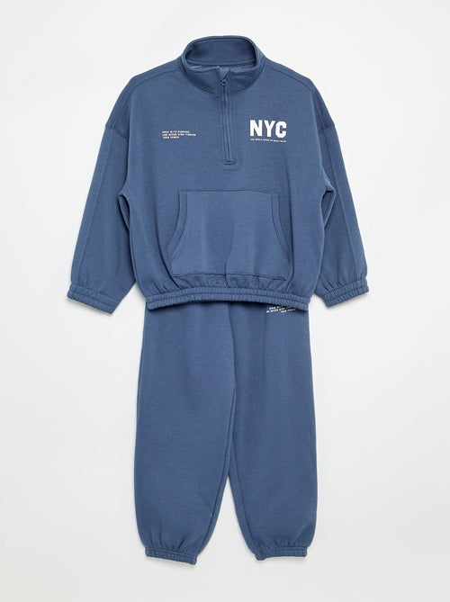 Conjunto de 2 piezas - Sudadera + pantalón de chándal - Kiabi