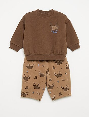 Conjunto de 2 piezas - Sudadera + pantalón