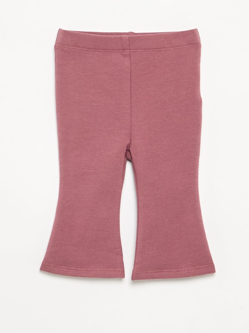 Conjunto de 2 piezas - Sudadera + pantalón Morado - Kiabi