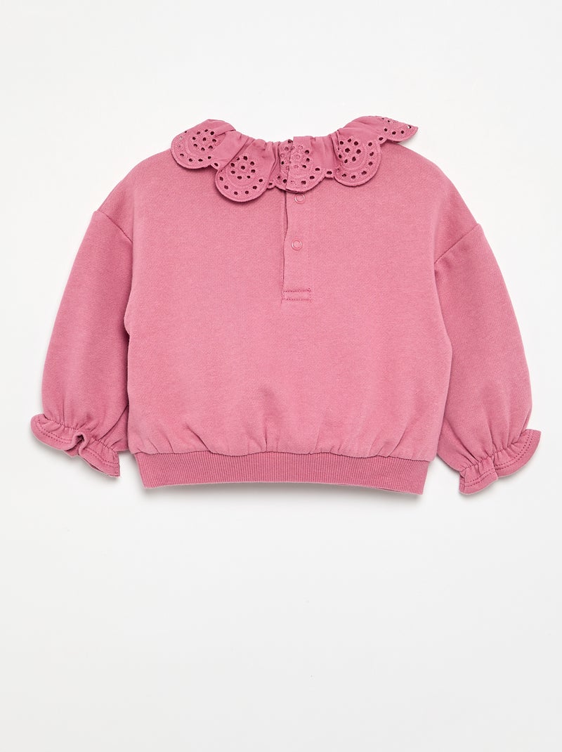 Conjunto de 2 piezas - sudadera + pantalón Rosa - Kiabi