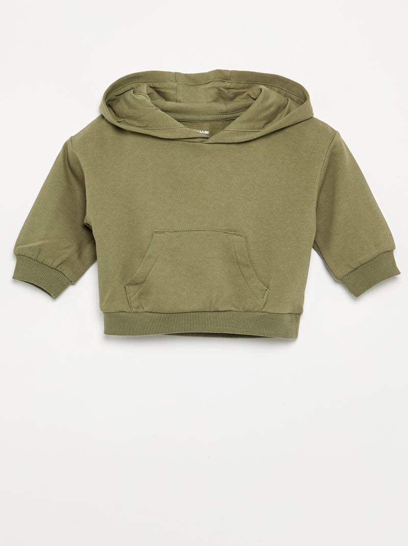Conjunto de 2 piezas - Sudadera + pantalón Verde - Kiabi