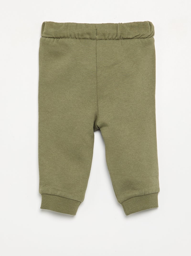 Conjunto de 2 piezas - Sudadera + pantalón Verde - Kiabi
