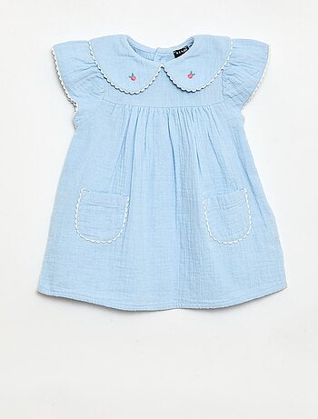 Conjunto de 2 piezas - Vestido de manga corta + braguita