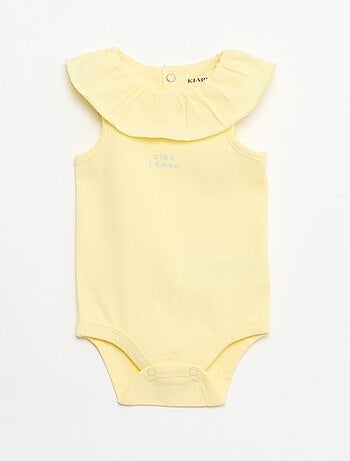 Conjunto de 2 piezas: body + braguita