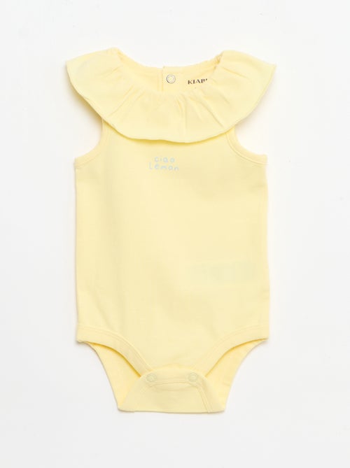 Conjunto de 2 piezas: body + braguita - Kiabi