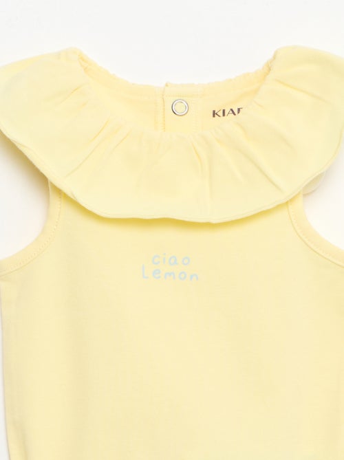 Conjunto de 2 piezas: body + braguita - Kiabi