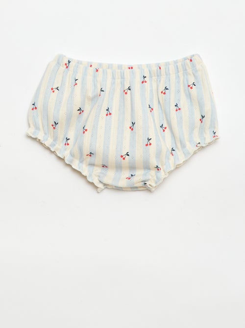 Conjunto de 2 piezas: body + braguita - Kiabi