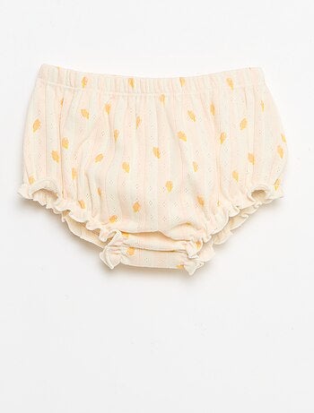 Conjunto de 2 piezas: body + braguita