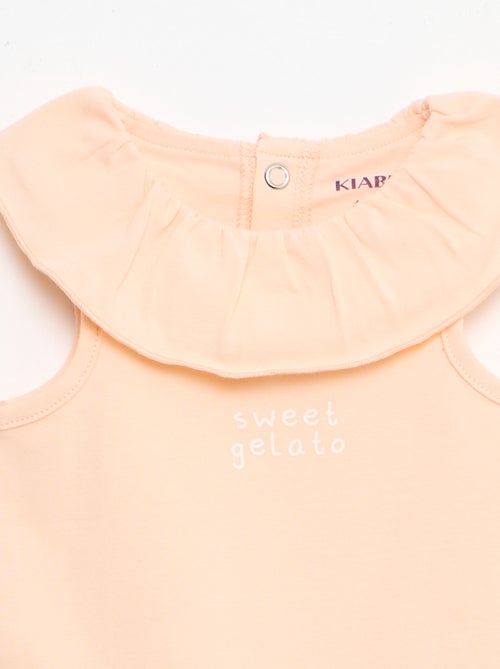 Conjunto de 2 piezas: body + braguita - Kiabi