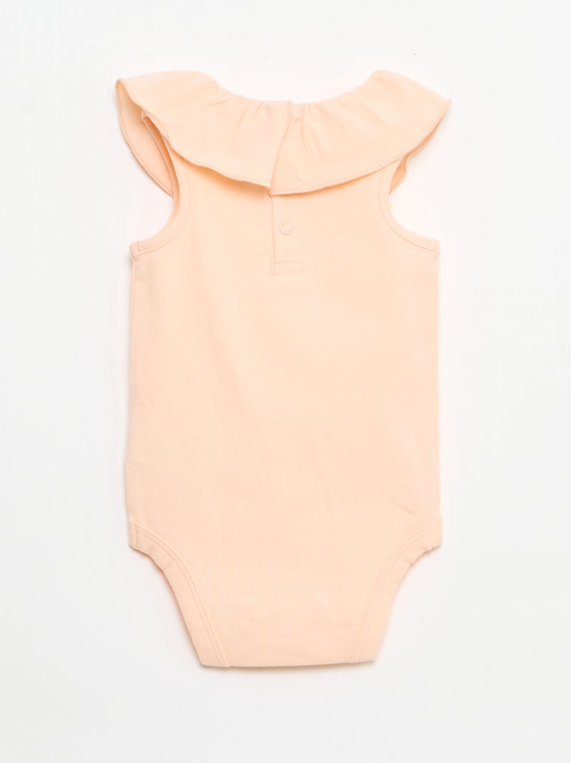 Conjunto de 2 piezas: body + braguita Rosa - Kiabi