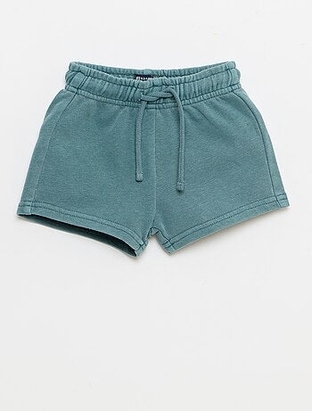 Conjunto de 2 piezas: camiseta bordada + pantalón corto