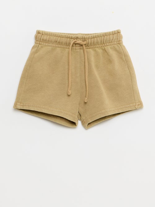 Conjunto de 2 piezas: camiseta bordada + pantalón corto - Kiabi