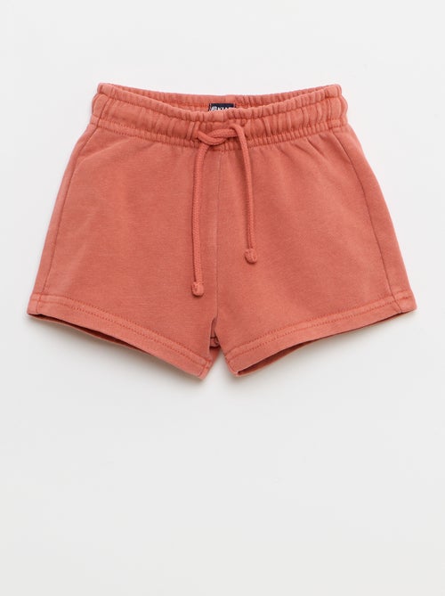 Conjunto de 2 piezas: camiseta bordada + pantalón corto - Kiabi