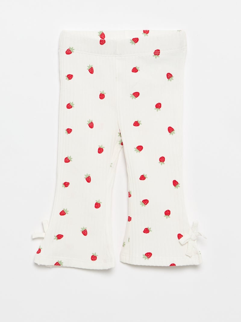 Conjunto de 2 piezas Camiseta + legging Rosa - Kiabi