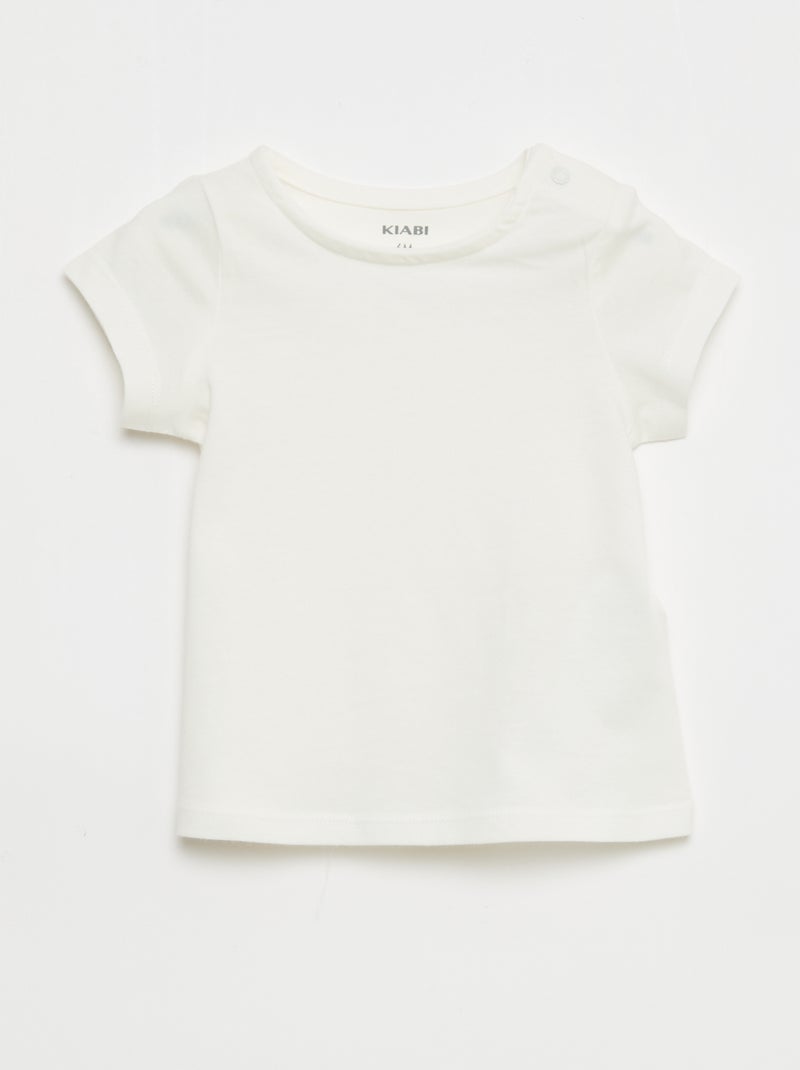 Conjunto de 2 piezas Camiseta + Mono corto Rosa - Kiabi
