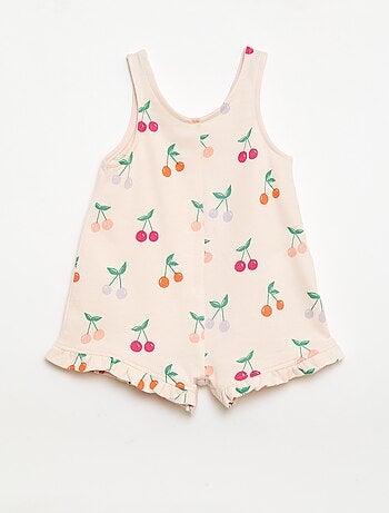 Conjunto de 2 piezas Camiseta + Mono corto