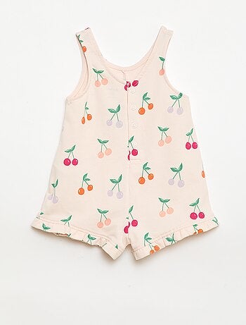 Conjunto de 2 piezas Camiseta + Mono corto