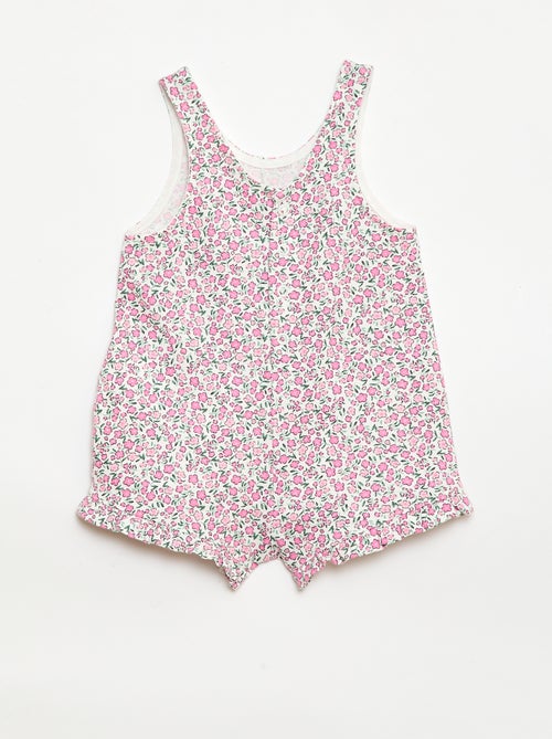 Conjunto de 2 piezas Camiseta + Mono corto - Kiabi