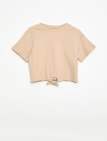 Conjunto de 2 piezas: Camiseta + pantalón acampanado