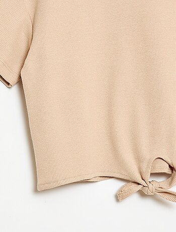 Conjunto de 2 piezas: Camiseta + pantalón acampanado