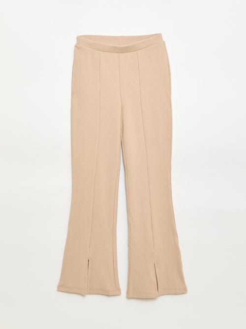 Conjunto de 2 piezas: camiseta + pantalón acampanado - Kiabi Conjunto de 2 piezas: camiseta + pantalón acampanado - Kiabi