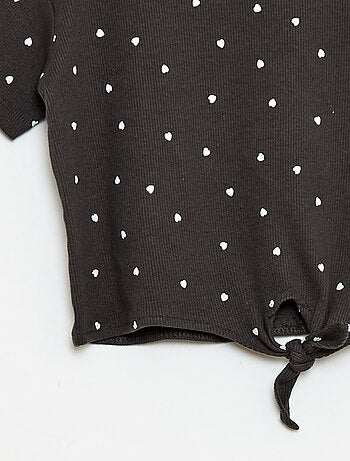 Conjunto de 2 piezas: Camiseta + pantalón acampanado