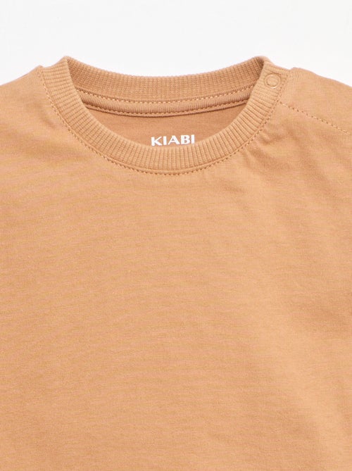 Conjunto de 2 piezas camiseta + peto - Kiabi