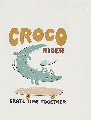 Conjunto de 2 piezas camiseta sin mangas + pantalón corto