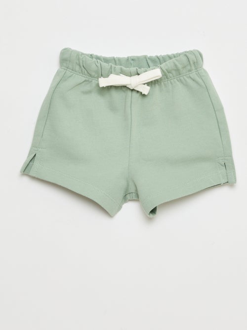Conjunto de 2 piezas camiseta sin mangas + pantalón corto - Kiabi