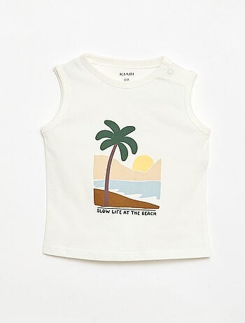 Conjunto de 2 piezas camiseta sin mangas + pantalón corto