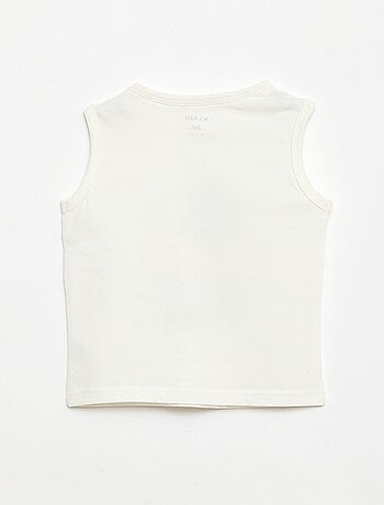 Conjunto de 2 piezas camiseta sin mangas + pantalón corto