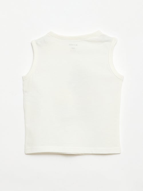 Conjunto de 2 piezas camiseta sin mangas + pantalón corto - Kiabi