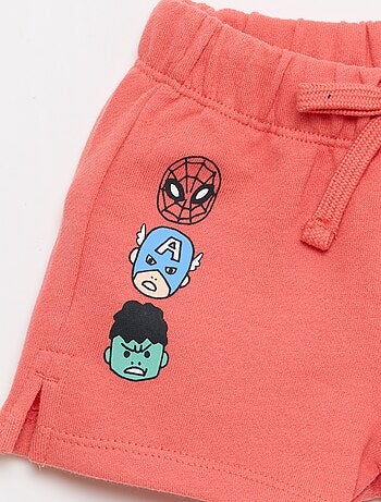 Conjunto de 2 piezas: camiseta sin mangas y pantalón corto 'Marvel'