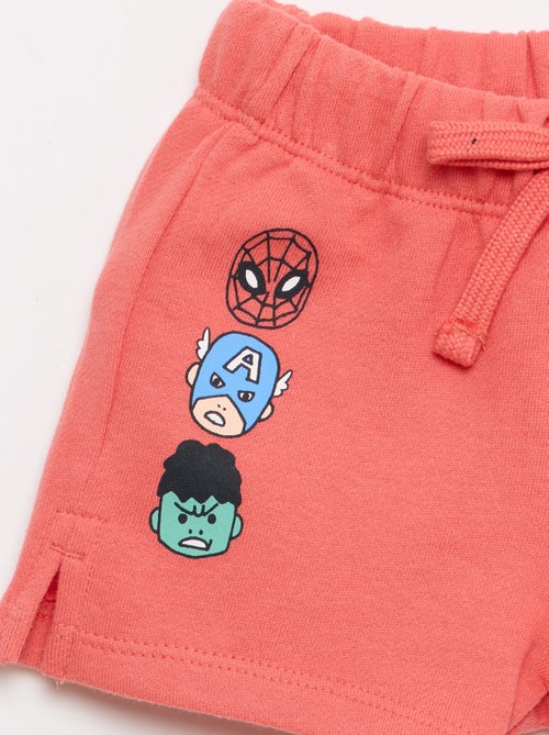 Conjunto de 2 piezas: camiseta sin mangas y pantalón corto 'Marvel' - Kiabi