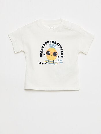 Conjunto de 2 piezas de algodón Camiseta + pantalón corto