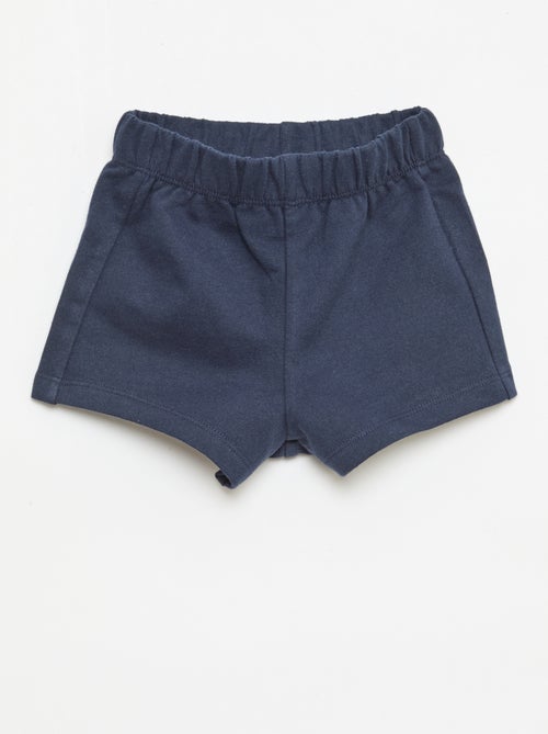 Conjunto de 2 piezas de algodón Camiseta + pantalón corto - Kiabi